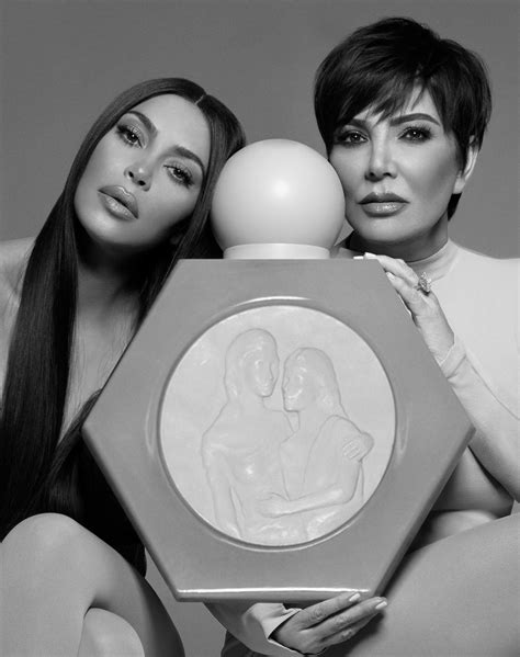 kim kardashian teams with kris jenner on fragrance collaboration