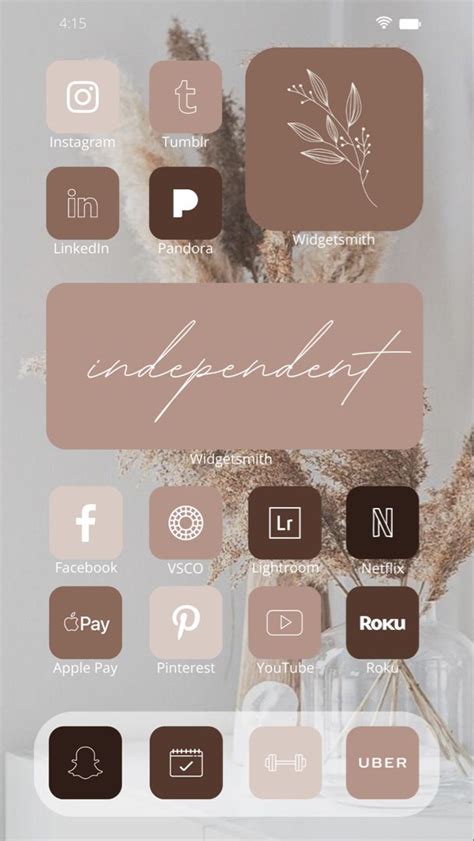 Ios 16 Brown Aesthetic App Icons Pack App Icon Brown Aesthetic New Ios