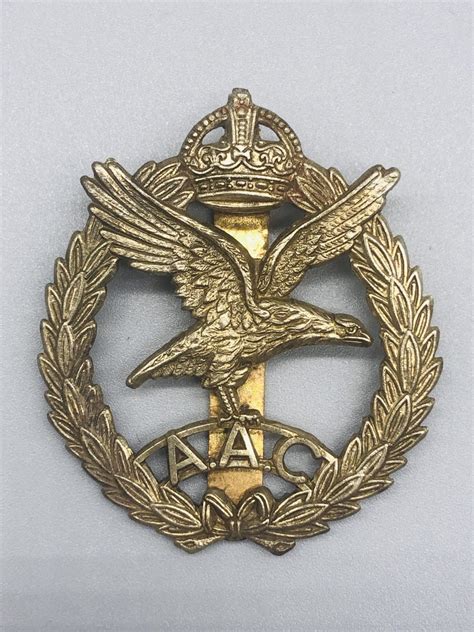 Army Air Corp Cap Badge I Ww2 British Airborne Badges And Insignia