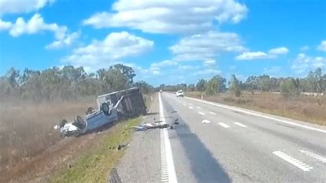 Caravan Rollover Crash Sa Couple In Queensland Survive Dramatic Flip The Advertiser