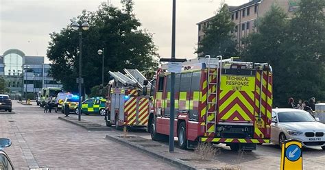 Emergency Services Find Body At Salford Quays After Reports Of Person Getting Into Difficulty In