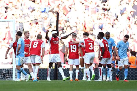 Arsenal Vs Man City Live Community Shield Result Final Score And