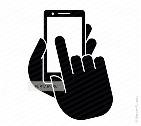 Transparent Background Vector Phone Icon