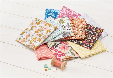 Receive Exclusive Offers EXCEART Pieces Fat Quarters Fabric Bundles Flower Textiles DIY