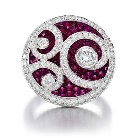 Graff Diamond And Ruby Ring The Weekly Edit Fine Jewels London