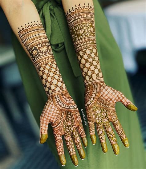 Beginner Easy Bridal Mehndi Designs For Full Hands
