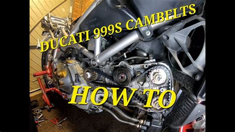 Ducati 999s How To Replace Cambelts Youtube