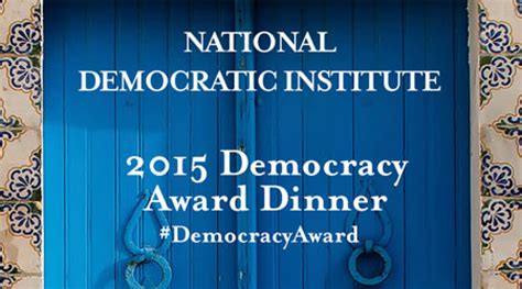 Ndi Joins The Nobel Committee In Recognizing The Promise Of Democracy