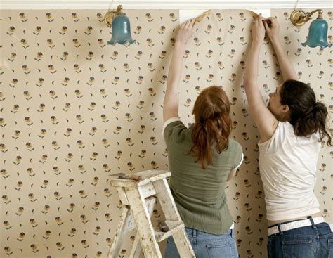 Ceiling mounted wall paper is the worst. Painting After Removing Wallpaper | ThriftyFun