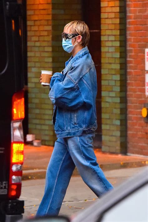 Miley Cyrus Made A Case For The Oversized Canadian Tuxedo Teen Vogue