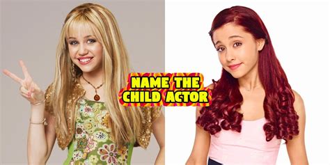 How Many Of These Disney And Nickelodeon Stars Can You Name