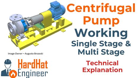 Centrifugal Pump Working Principle Single Stage And Multistage Pump
