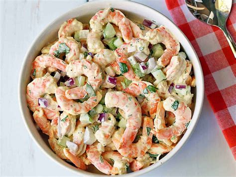Creamy Shrimp Salad Healthy Recipes Blog