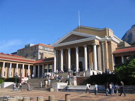 Admission policy and acceptance rate may vary by areas of study, degree level, student nationality or residence and other criteria. Chancellor of the University of Cape Town - Wikipedia