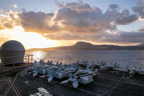 George Hw Bush Carrier Strike Group Arrives In Souda Bay Crete Us