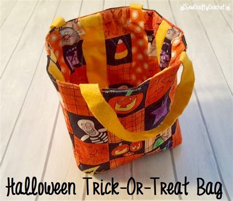 Halloween Trick Or Treat Bag Sew Crafty Crochet