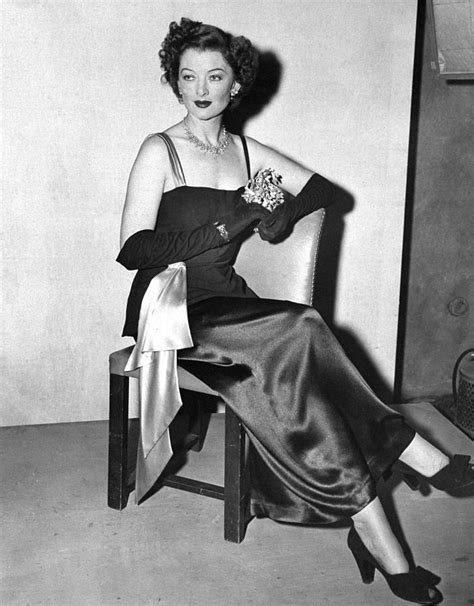 Myrna Loy At The Daily News Studio By New York Daily News Archive