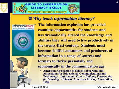Ppt Information Literacy What Is It Powerpoint Presentation Free