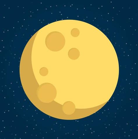 Full Yellow Moon Illustrations Royalty Free Vector Graphics And Clip Art