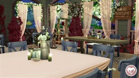 Rustic Romance Sims 4 Woodland Wedding Venue 💒💍 The Sims 4 Speed