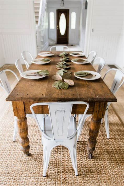 Farmhouse Dining Table Ideas For Cozy Rustic Look Diy Home Art