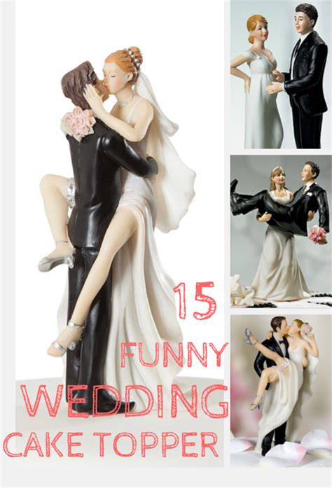 Simplybridal — 15 Funny Wedding Cake Toppers To Consider