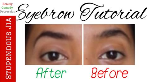 Eyebrow Tutorial For Beginners No Hair Removal Pluckingtweezing