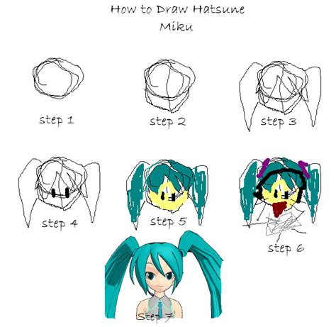 how to draw hatsune miku