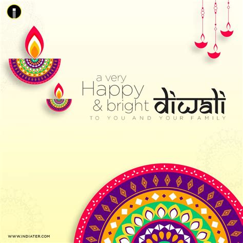 Free Happy Diwali Wishes 2109 Images With Quotes And Rangoli Design