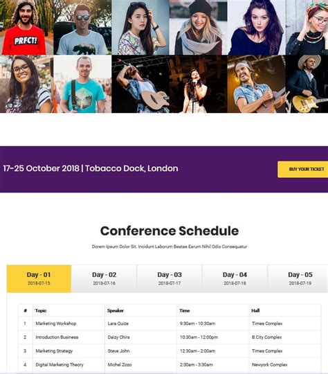 Eventalk Wordpress Theme For Conferences And Events Wp Solver