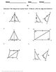 A right triangle is a triangle that has 90 degrees as one of its angles. Geometry Worksheet: Hypotenuse Leg by My Geometry World | TpT