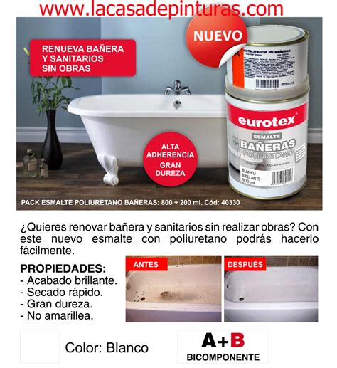 PINTURA PARA BAÑERAS 1 LT.