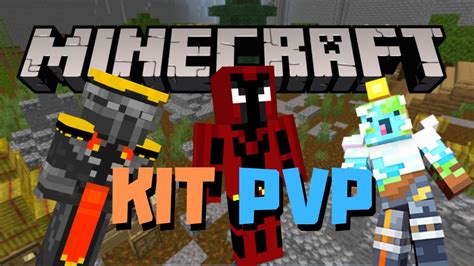 Kit Pvp With Friends Minecraft Bedrock Pvp Map Wdownload Youtube