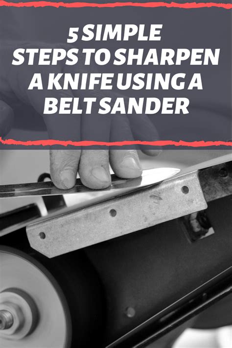 Home Knife Pulse Belt Sander Knife Sharpening Stone Automatic Knives