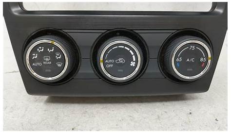 2014-2014 Subaru Xv Crosstrek Ac Heater Climate Control 72311fj350
