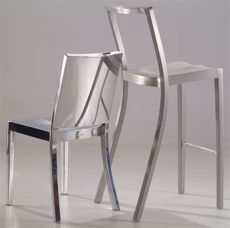 Chaise Hudson Chair Aluminium Aluminium Poli Emeco