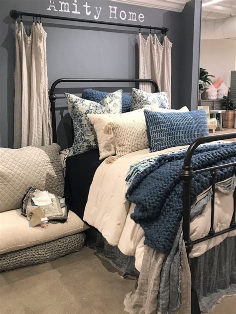 More Lovely Amity Home Bedding Featuring Lots Of Texture Bed Linens