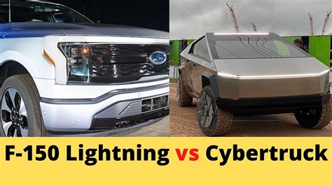 Tesla Cybertruck Vs Ford F 150 Lightning Notable Specs Youtube