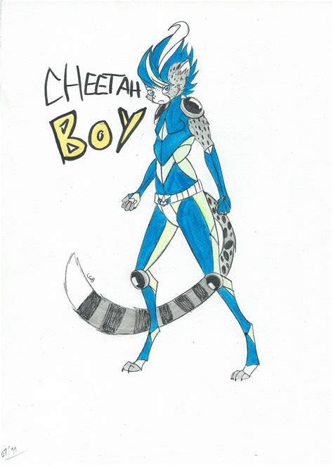 Cheetah Boy By Lebourdonviolace On Deviantart
