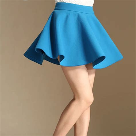 winter women sexy micro mini skirt high waist pleated wool short skirt plus size 50 woolen a