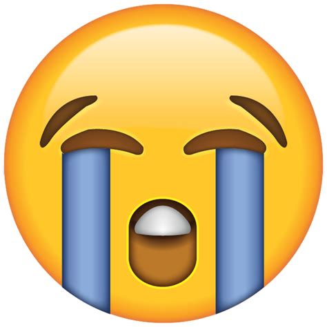 Download Loudly Crying Face Emoji Emoji Island