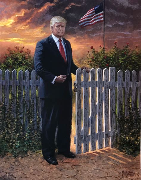 Jon Mcnaughton Make America Safe Again Donald Trump Art Print 11 X 14