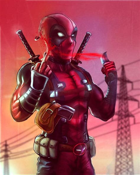Deadpool Deadpool Deadpool Art Marvel Xmen