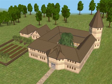 Mod The Sims Monastery For Your Medieval Monks
