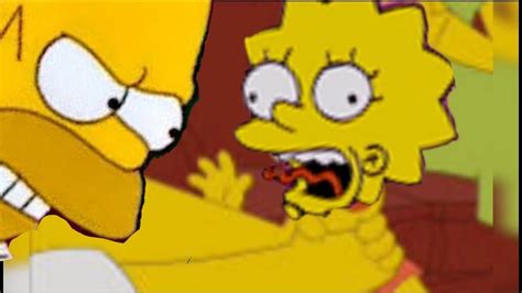 😱lisa Simpsons First Strangle From Homer😱 Youtube