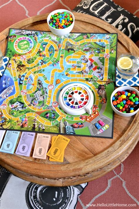 Idea studios made this game. How to Host a Game Night Party | Hello Little Home