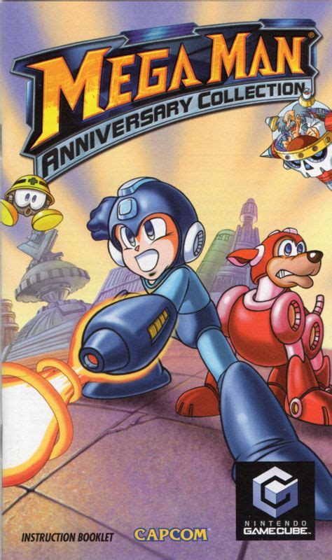 Mega Man Anniversary Collection Gamecube Box Cover Art Mobygames
