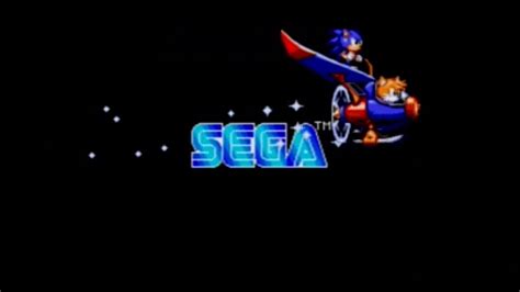 Sega Logo With Sonic