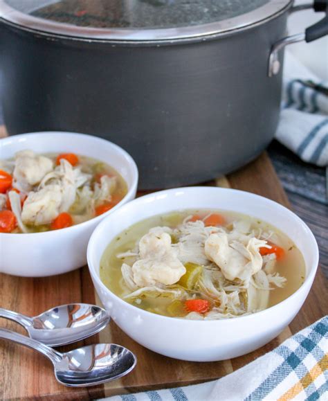 Homemade Chicken Dumpling Soup Delicious And Easy