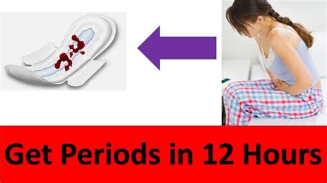 How To Make My Periods Come Fast In 12 Hours With Natural Remedy At